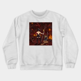 Hell huntress Crewneck Sweatshirt